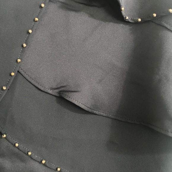 PLUS sized Cute and sexy black tiered embellished camisole/tank  NWT 18 - Picture 2 of 8